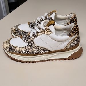 Madewell Disstressed Kickoff trainer sneakers size 7 1/2